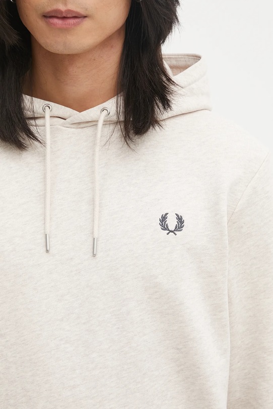 Fred Perry bluza bawełniana beżowy M2643
