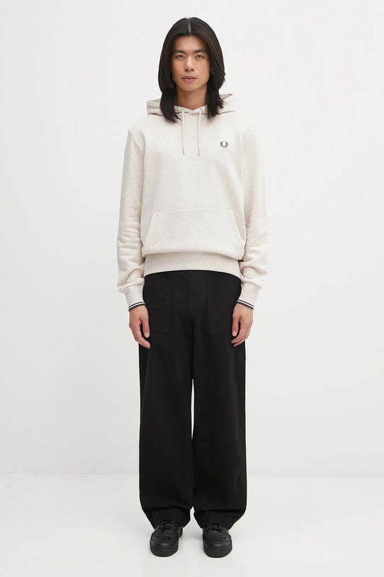 Fred Perry bluza bawełniana M2643 beżowy