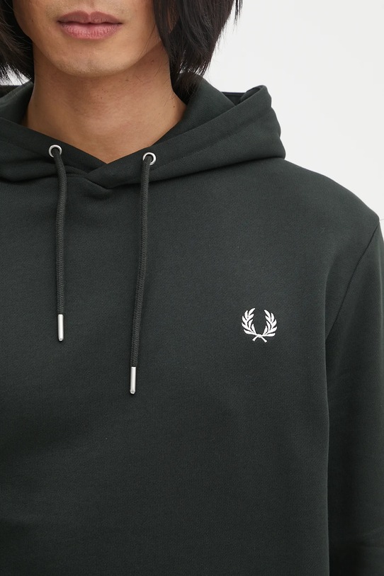 Fred Perry bluza bawełniana zielony M2643