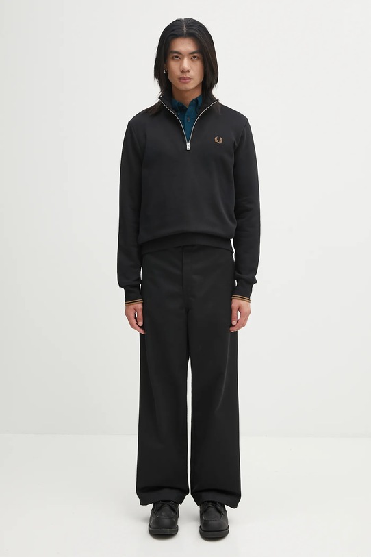 Fred Perry bluza bawełniana M3574 czarny