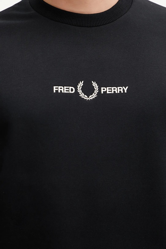 Суичър Fred Perry черен M4727