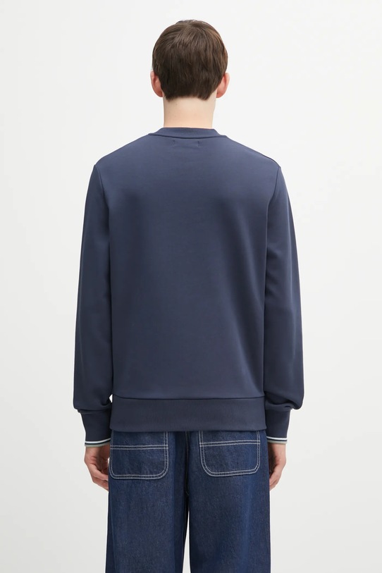 Ρούχα Βαμβακερή μπλούζα Fred Perry M7535 σκούρο μπλε