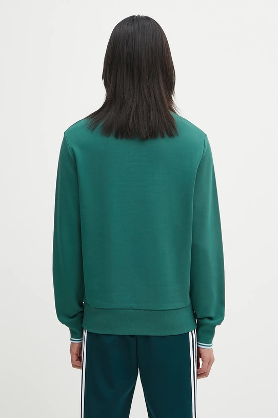 Odzież Fred Perry bluza bawełniana M7535 zielony