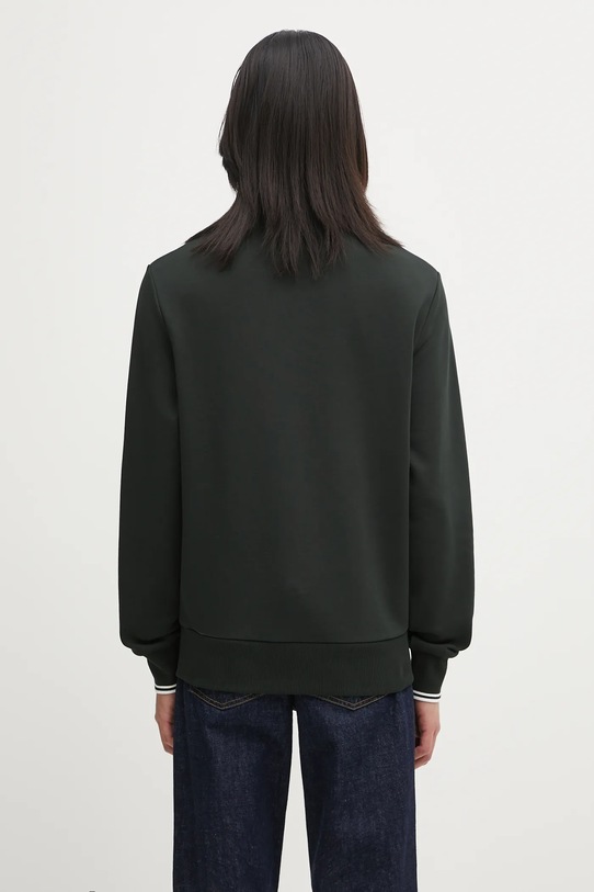 Odzież Fred Perry bluza bawełniana M7535 zielony