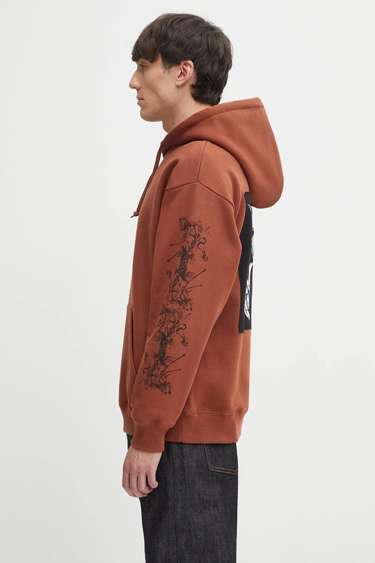 Dukserica Fucking Awesome Nightmare PN20085 smeđa AW25