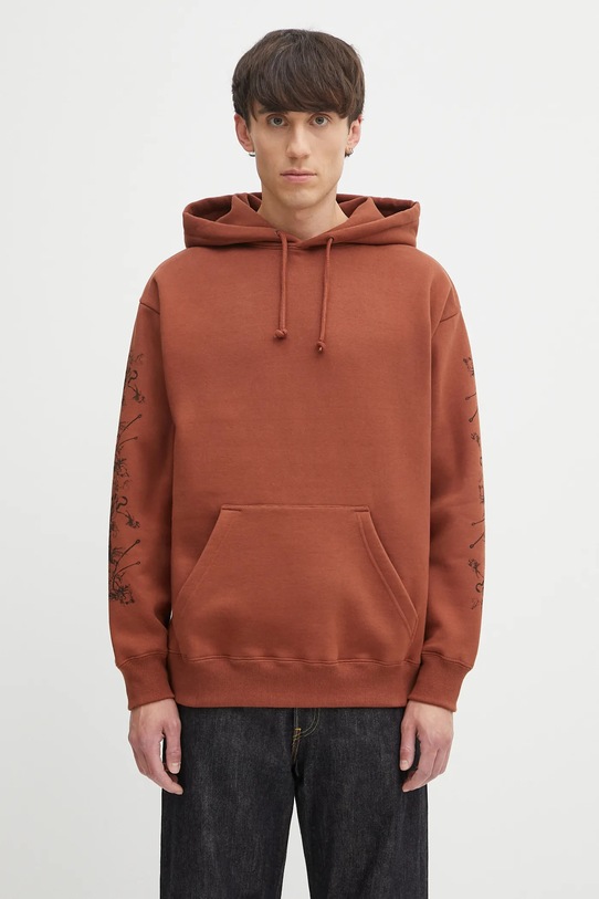 Odjeća Dukserica Fucking Awesome Nightmare PN20085 smeđa