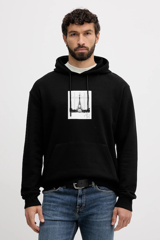 Odzież Karl Lagerfeld bluza bawełniana Karl Lagerfeld x Paris Hilton 554917.705420 czarny