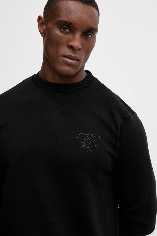 Karl Lagerfeld hanorac de bumbac Karl Lagerfeld x Paris Hilton negru 554917.705422