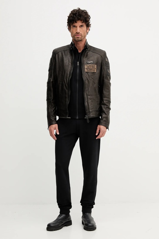 Μπλούζα Aeronautica Militare FE1956UF00459 μαύρο AW25