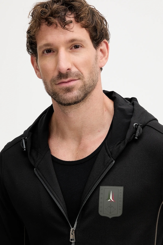 Mikina Aeronautica Militare čierna FE2064UF00667