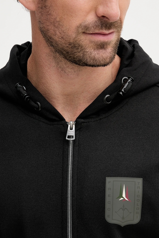Mikina Aeronautica Militare FE2064UF00667 čierna