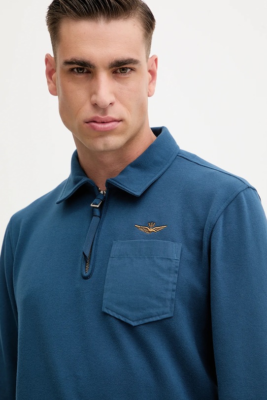 Mikina Aeronautica Militare modrá FE2067UF00668