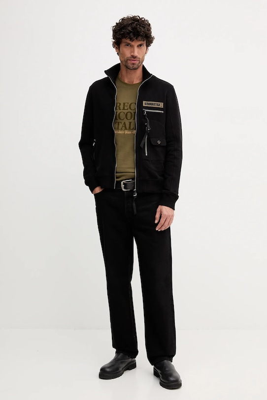 Кофта Aeronautica Militare FE2069UF00668 чёрный AW25