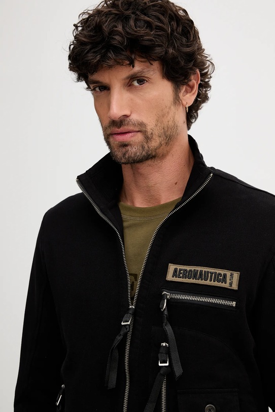 Aeronautica Militare bluza czarny FE2069UF00668