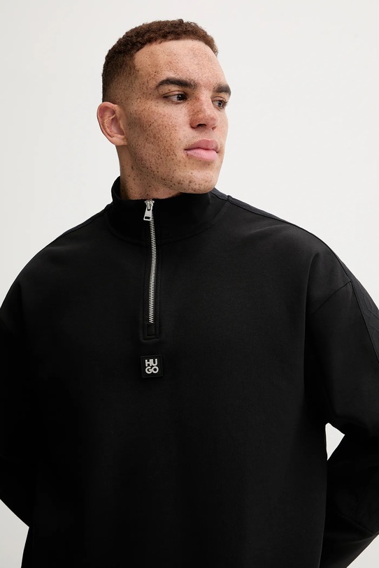 HUGO bluza czarny 50546402