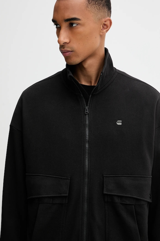 G-Star bluza bawełniana 0 czarny D27078.E209