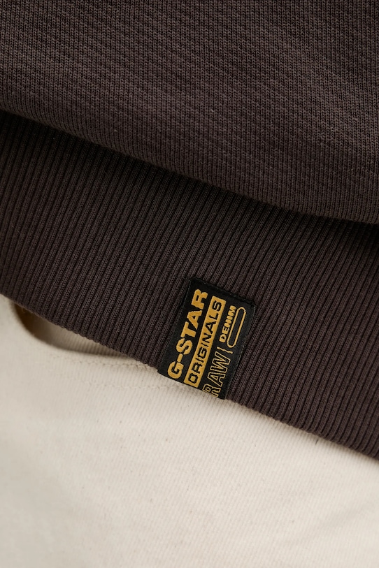 G-Star hanorac de bumbac D27085.D395 maro