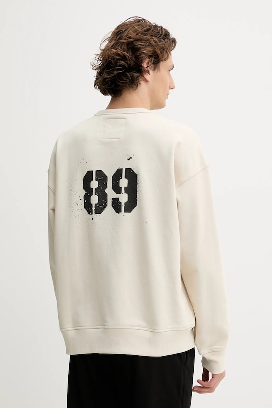 Odzież G-Star bluza bawełniana 0 D27096.E124 beżowy