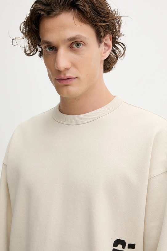 G-Star bluza bawełniana 0 beżowy D27096.E124