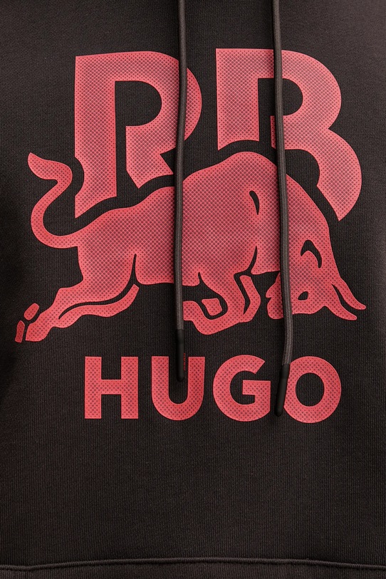 Bavlnená mikina HUGO 50549313 hnedá