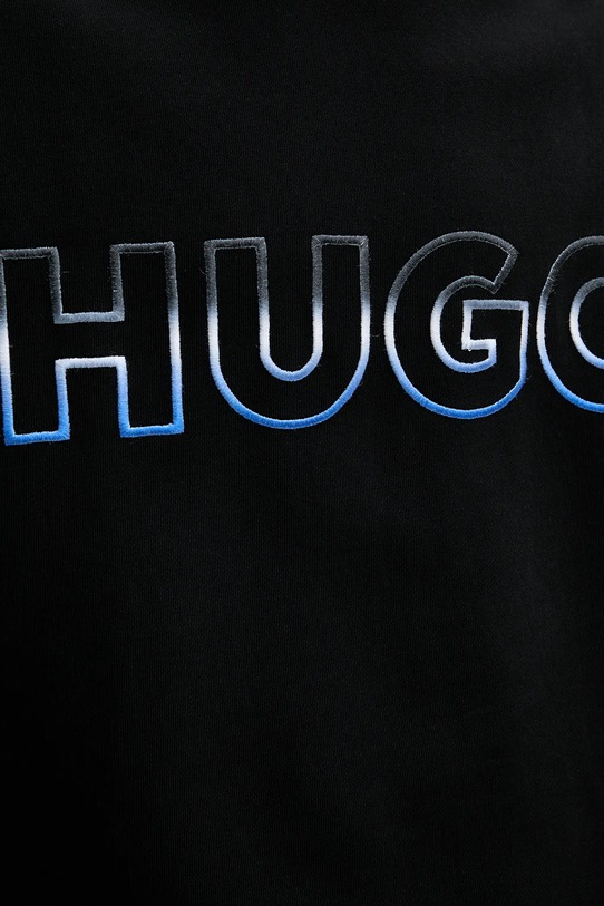 Bavlněná mikina Hugo Blue 50549148 černá