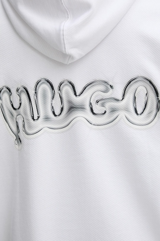 Hugo Blue bluza bawełniana 50549212 biały