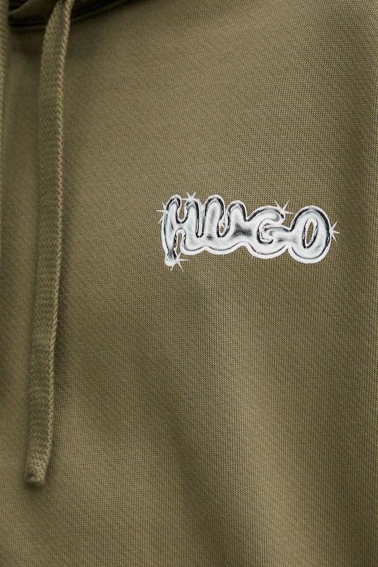 Hugo Blue felpa in cotone 50549212 verde