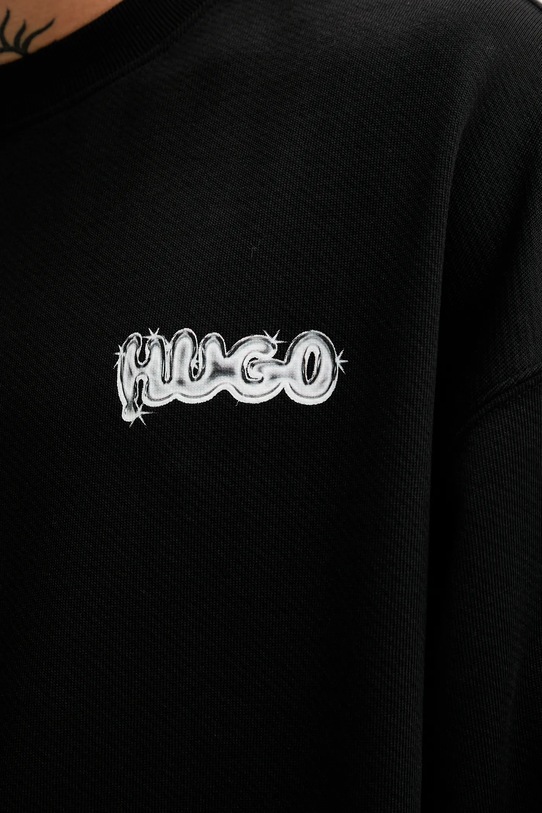 Hugo Blue felpa in cotone 50549778