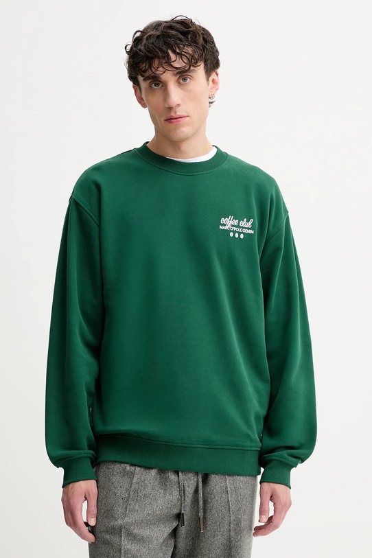 Odzież Marc O'Polo bluza bawełniana 5000007320 zielony