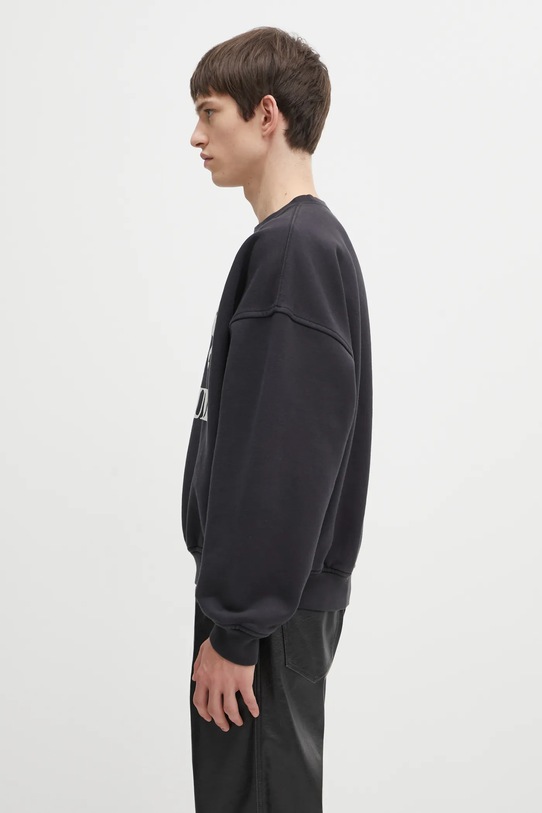 RHUDE bluza bawełniana Dinero RHFW25ST04012 czarny AW25