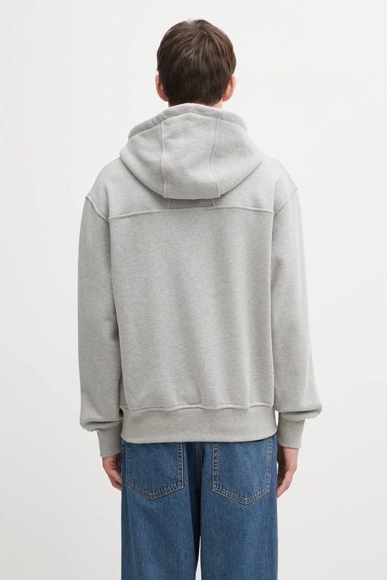 Odzież RHUDE bluza Classique side zip RHFW25ST04829 szary