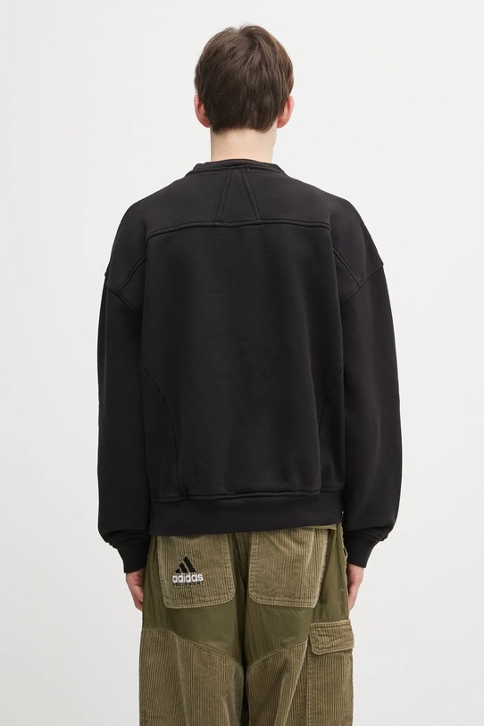 Ρούχα Βαμβακερή μπλούζα RHUDE Classique RHFW25ST06012 μαύρο