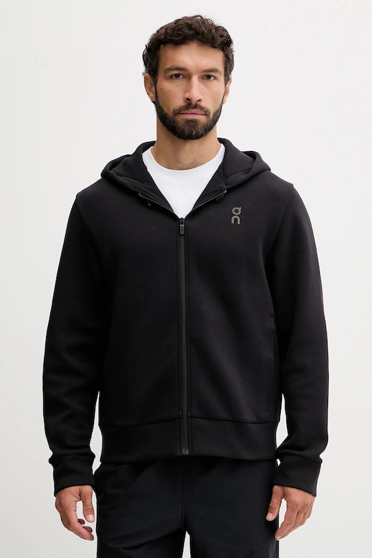 On bluza treningowa Focus Tech z kapturem czarny 1MF30300553