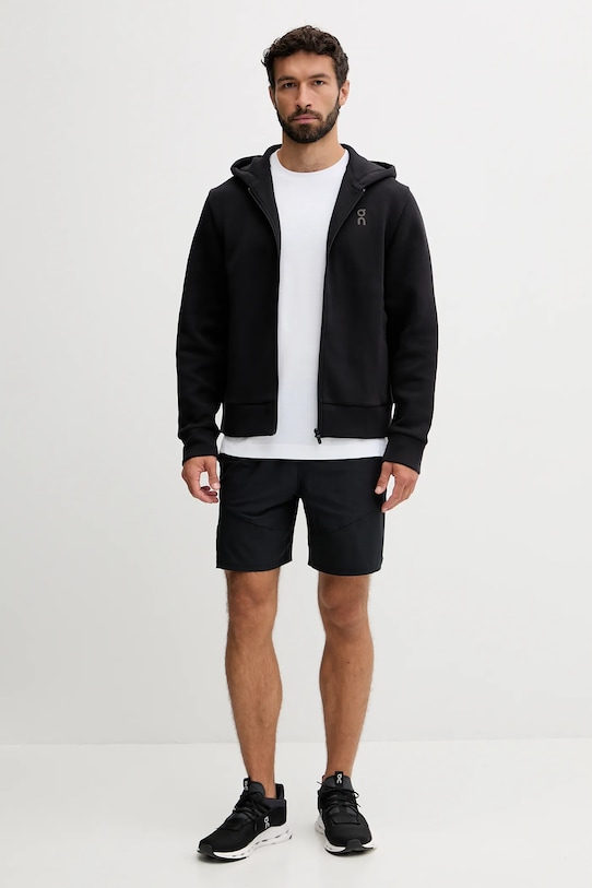 On bluza treningowa Focus Tech 1MF30300553 czarny AW25