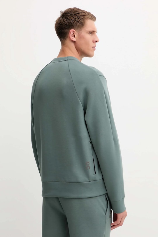 Odzież On bluza sportowa Focus Tech 1MF30310153 zielony