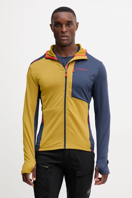 Кофта outdoor LA Sportiva Chill Thermal з капюшоном зелений ZAHF017