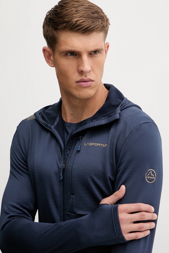 LA Sportiva bluza outdoorowa Chill Thermal granatowy ZAHF017