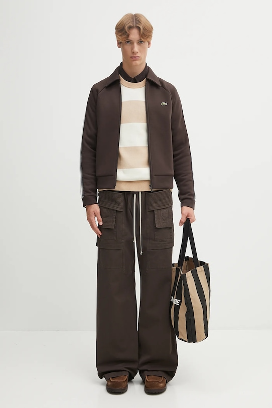 Lacoste bluza SH5927 brązowy