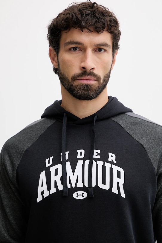 Under Armour bluză Rival negru 6003958