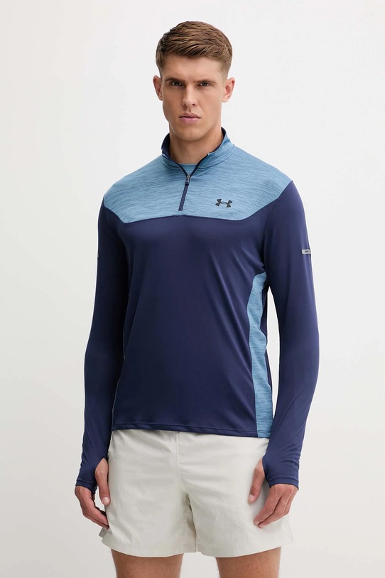 Under Armour hanorac de antrenament UA Tech Utility print bleumarin 6004963
