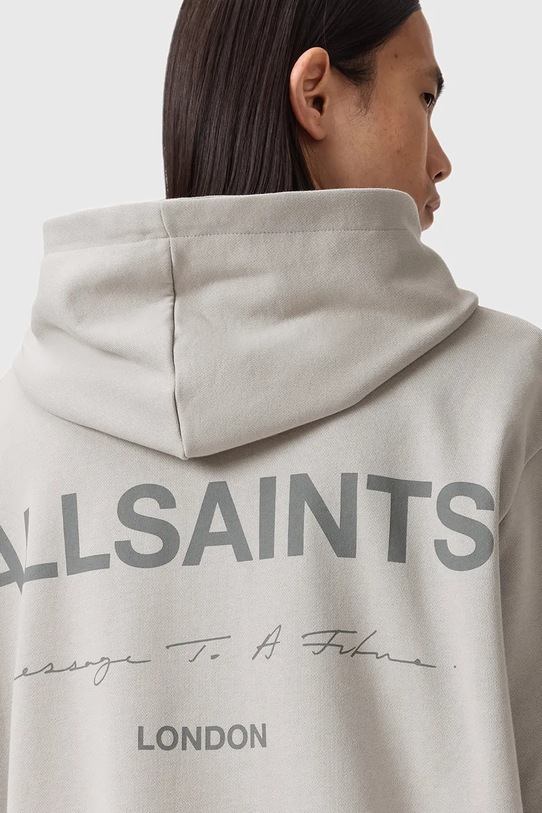 Ρούχα Βαμβακερή μπλούζα AllSaints FUTURE M002ND γκρί