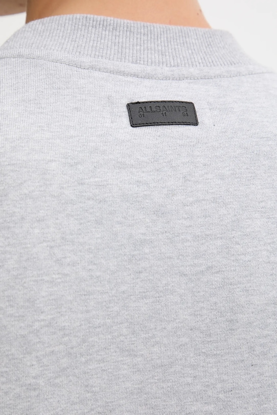 AllSaints bluza bawełniana MILO M008ND szary