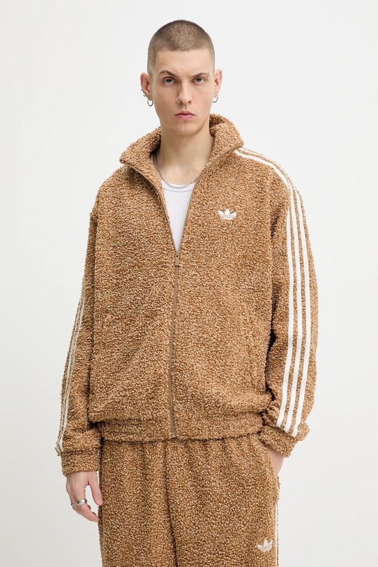 adidas Originals bluza Boucle bez kaptura zielony KS5274