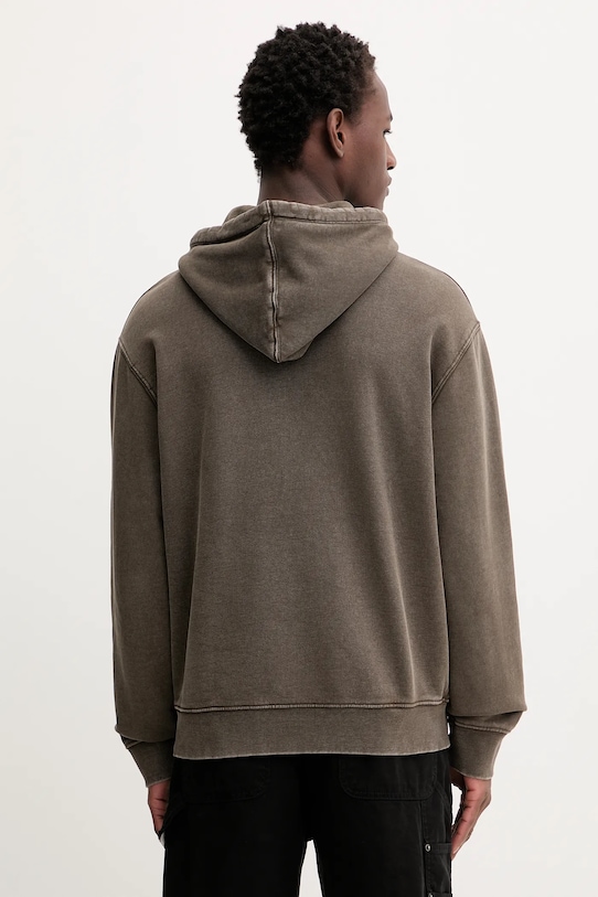 Odzież Guess Jeans bluza bawełniana M5BQ33.KCPR1 brązowy