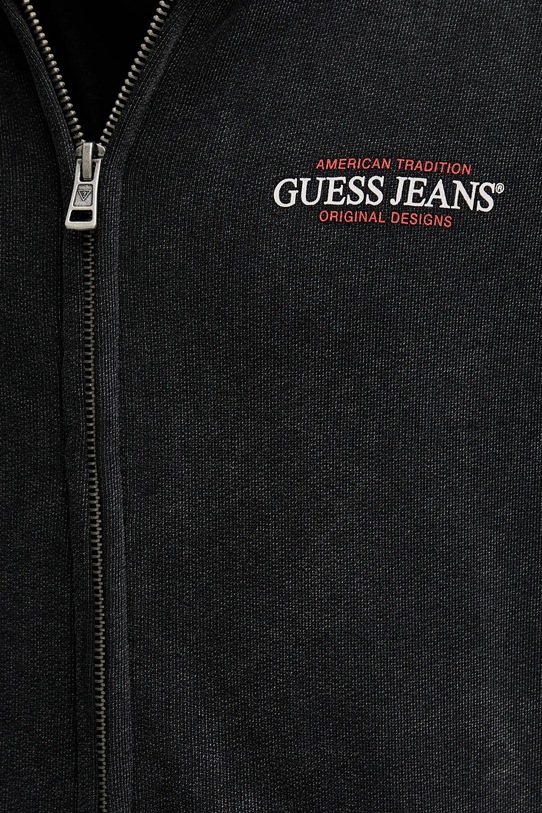 Guess Jeans pamut melegítőfelső M5BQ32.KCPR1 szürke