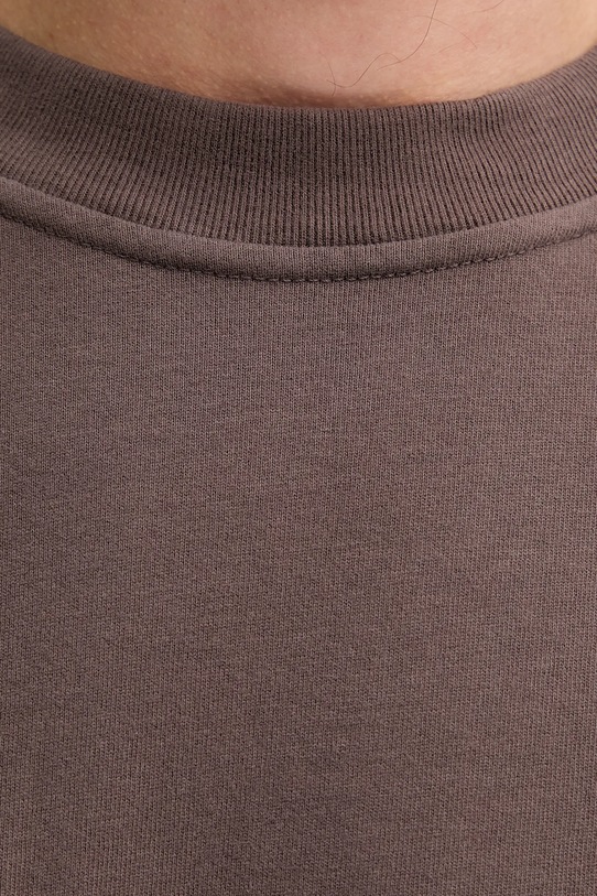 Abercrombie & Fitch longsleeve bawełniany KI124.5354.400 brązowy