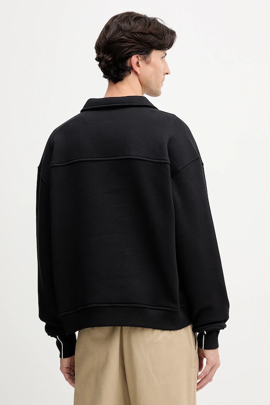 Oblečenie Bavlnená mikina Trussardi G8018000020N čierna