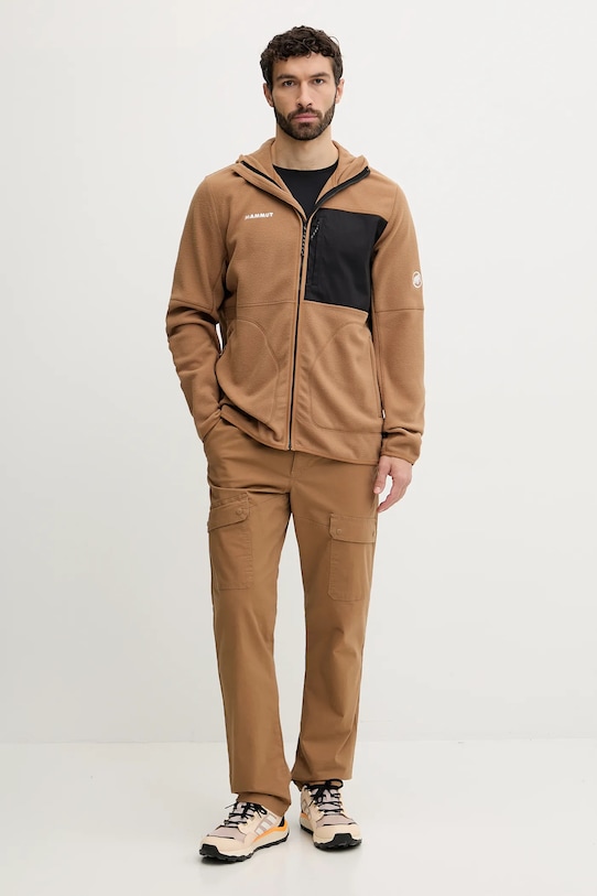 Outdoorová mikina Mammut Tamaro 1014.06490 béžová AW25