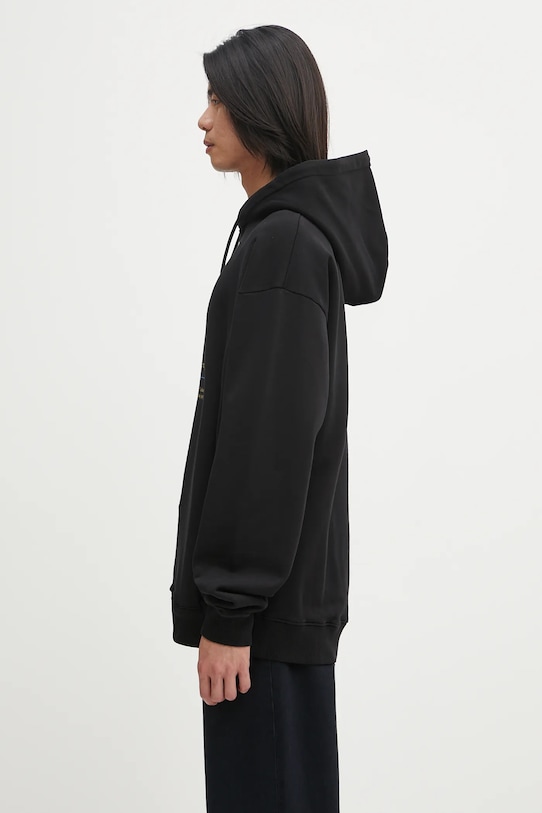 Martine Rose bluza bawełniana Classic 602JS01001K czarny AW25