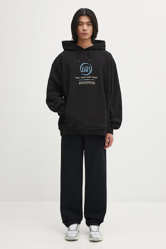 Martine Rose bluza bawełniana Classic 602JS01001K czarny